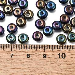 Electroplate Baking Paint Opaque Glass Beads&nbsp;GLAA-A045-02