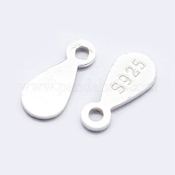 925 Sterling Silver Chain Tabs&nbsp;STER-F036-18S