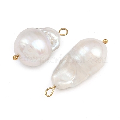 Natural Freshwater Pearl Keshi Pearl Pendants&nbsp;STAS-D378-05G