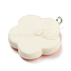 Opaque Resin Pendants&nbsp;RESI-G078-01D