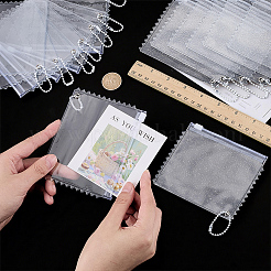 20Pcs 2 Styles Transparent PVC Zip Top Storage Bags&nbsp;ABAG-FG0001-15