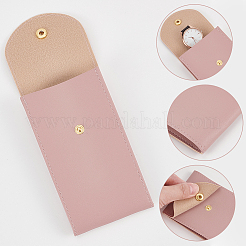 5Pcs 5 Colors Rectangle Imitation Leather Single Watch Storage Bag&nbsp;ABAG-NB0002-02