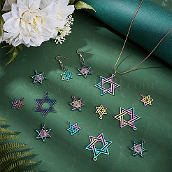 18Pcs 3 Styles Alloy & 304 Stainless Steel Pendants&nbsp;DIY-AR0004-53