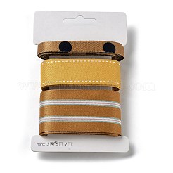 9 Yards 3 Styles Polyester Ribbon&nbsp;SRIB-C002-05A