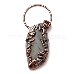 Natural Labradorite Big Pendants&nbsp;G-M383-10R