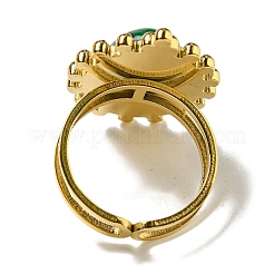 Ion Plating(IP) 304 Stainless Steel Open Cuff Rings&nbsp;RJEW-C079-02G