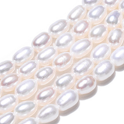 Natural Cultured Freshwater Pearl Beads Strands&nbsp;PEAR-N012-04K