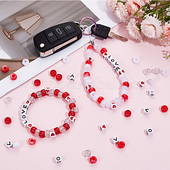 Valentine's Day Theme DIY Beads Kits&nbsp;DIY-SP0002-04