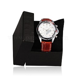 Stainless Steel Leather Wrist Watch&nbsp;WACH-A002-07