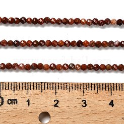 Natural Red Jasper Beads Strands&nbsp;G-RM2025-19-2mm