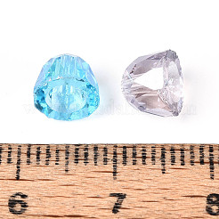 Electroplate Transparent Glass Beads Strands&nbsp;EGLA-N025-05A-A01