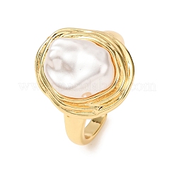 Brass Cuff Open Rings&nbsp;RJEW-F204-08G