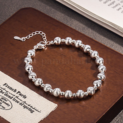 Brass Round Beaded Bracelets for Women&nbsp;WG861DA-01