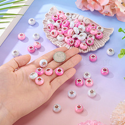 150Pcs Opaque Resin European Beads&nbsp;RESI-TA0004-61C