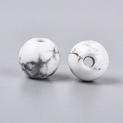 Natural Howlite Beads&nbsp;G-Q602-08C-07