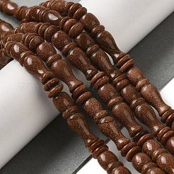 Synthetic Goldstone Beads Strands&nbsp;G-B078-C03-01