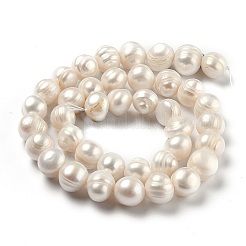 Natural Cultured Freshwater Pearl Beads Strands&nbsp;PEAR-L033-27-01