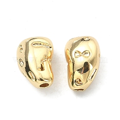 Rack Plating Brass Spacer Beads&nbsp;KK-B072-44G