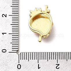 Brass Enamel Beads&nbsp;KK-Z125-18G-02