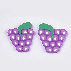 Handmade Polymer Clay Cabochons&nbsp;CLAY-S091-54