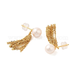 Sterling Silver Studs Earrings&nbsp;EJEW-K273-12G