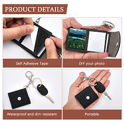 Mini Photo Keychains&nbsp;KEYC-WH20006-09B