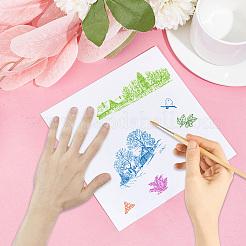 PVC Plastic Clear Stamps&nbsp;DIY-WH0439-0003