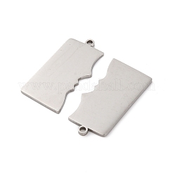 Anti-Tarnish 201 Stainless Steel Pendants&nbsp;STAS-R002-18P