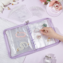 Transparent Jewelry Organizer Storage Zipper Bag&nbsp;AJEW-WH0314-44C