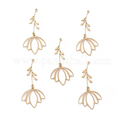 PVD Vacuum Plating 201 Stainless Steel Big Pendants&nbsp;STAS-S105-LA364-2