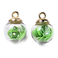 Glass Ball Pendants&nbsp;GLAA-TD003-01C