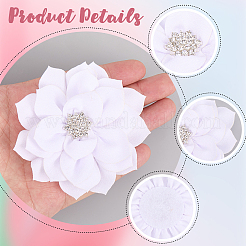Polyester & Rhinestones Ornament Accessories&nbsp;DIY-WH20063-015D