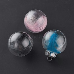 (Defective Closeout Sale: Surface Scratch) Plastic Ball Ornament Decoration&nbsp;HJEW-XCP0001-05
