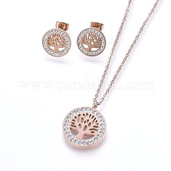 304 Stainless Steel Jewelry Sets&nbsp;SJEW-H143-04