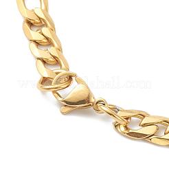 PVD Vacuum Plating 304 Stainless Steel Figaro Chain Necklaces&nbsp;STAS-A051-06G