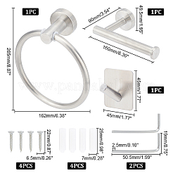 304 Stainless Steel Bathroom Accessories Kit&nbsp;HJEW-UN0001-06
