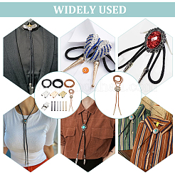Iron Bolo Tie Slider Clasp&nbsp;DIY-GA0002-99