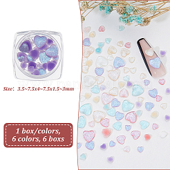 10 Style Light Sensation Resin Cabochons&nbsp;MRMJ-OC0001-49