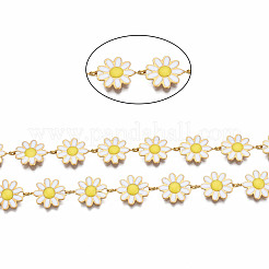 304 Stainless Steel & Enamel Link Chains&nbsp;CHS-Q004-001B-NF