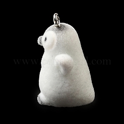 Flocky Resin Pendants&nbsp;FIND-I044-24