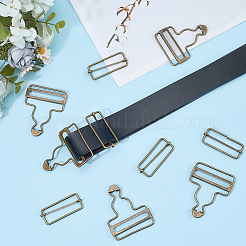 6Bags Adjustable Alloy Buckle&nbsp;FIND-CP0003-92C