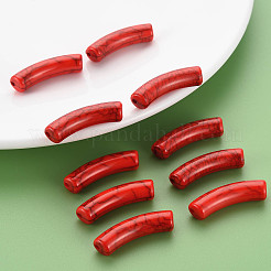 Opaque Crackle Acrylic Beads&nbsp;LS-MACR-S372-002N-009