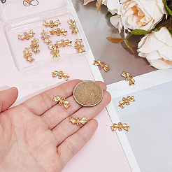 20Pcs 304 Stainless Steel Bowknot Links Connector Charms&nbsp;STAS-BBC0010-46