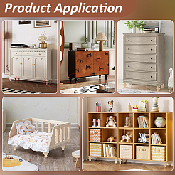 Wood Furniture Legs&nbsp;DIY-WH0888-582A