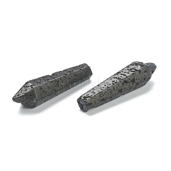 Natural Lava Rock Pointed Beads&nbsp;G-E490-C35