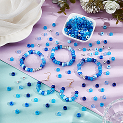 1480Pcs 7 Styles Plastic and Acrylic Beads&nbsp;DIY-NB0014-78A