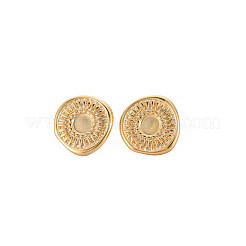 Ion Plating(IP) 304 Stainless Steel Stud Earring Findings&nbsp;STAS-N097-238LG