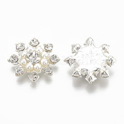 Alloy Flat Back Cabochons&nbsp;RB-S048-28S