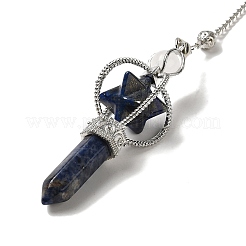 Natural Lapis Lazuli Dowsing Pendulums&nbsp;G-C095-01P-07