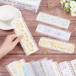 3 Sets 3 Colors Paper Hollow Lace Scrapbook Paper Pads Sets&nbsp;DIY-CP0008-93A